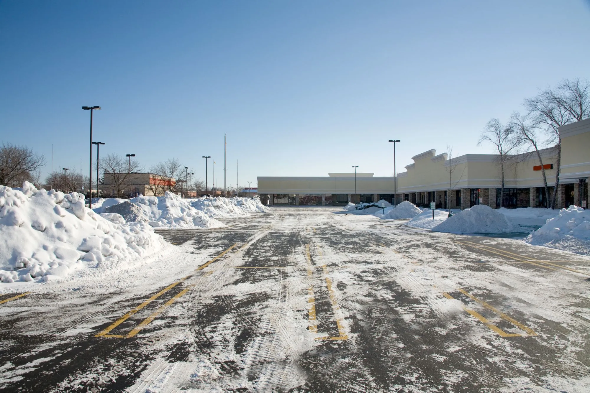 Boise Idaho Parking Lot Snow Removal